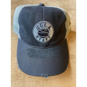 UCLA Bruins Retro Brand Navy Basketball Staff JRW Worn Mesh Adj. Snap Hat